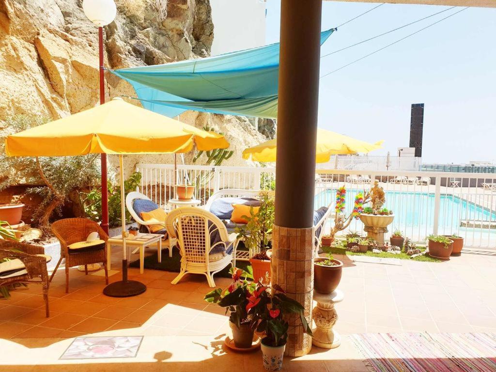Sea View Apartment In Patalavaca Kültér fotó
