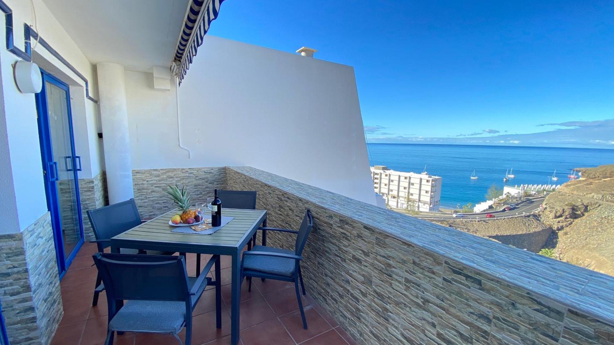Sea View Apartment In Patalavaca Kültér fotó